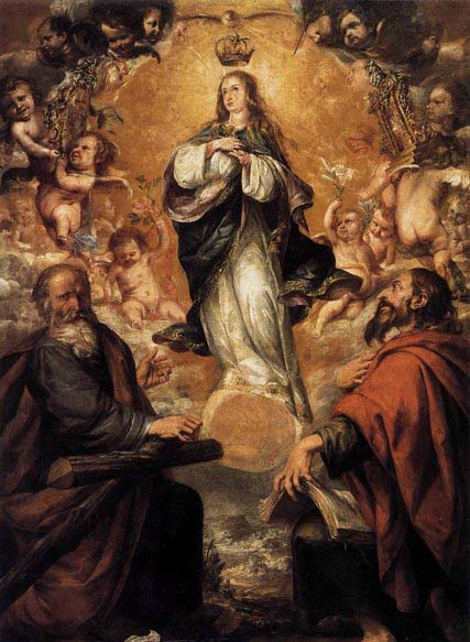 Virgin of the Immaculate Conception with Sts Andrew and John the Baptist